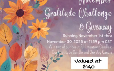 November Gratitude Challenge and Giveaway