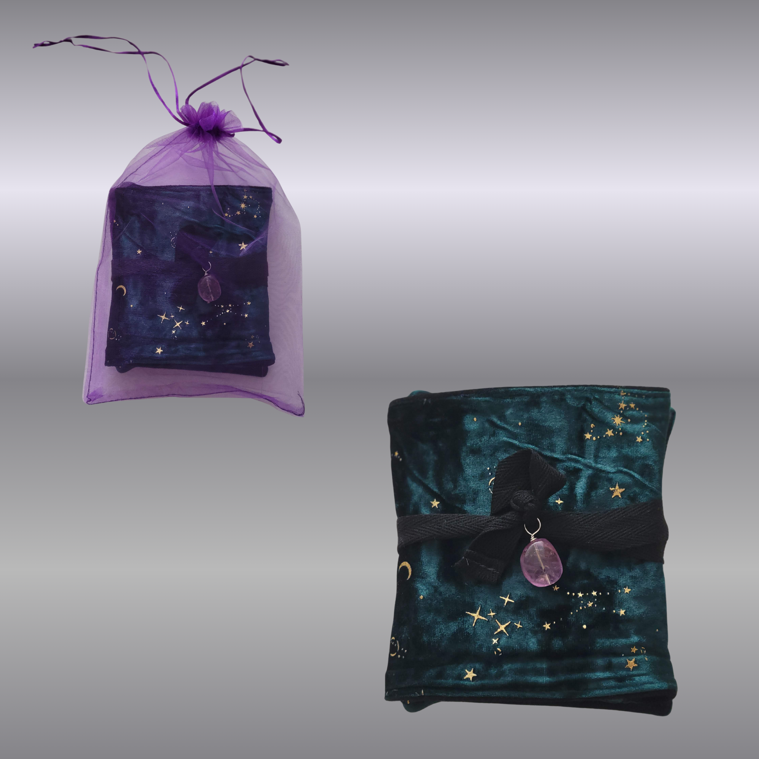 Celestial Tarot Card Wrap – Teal - Image 4